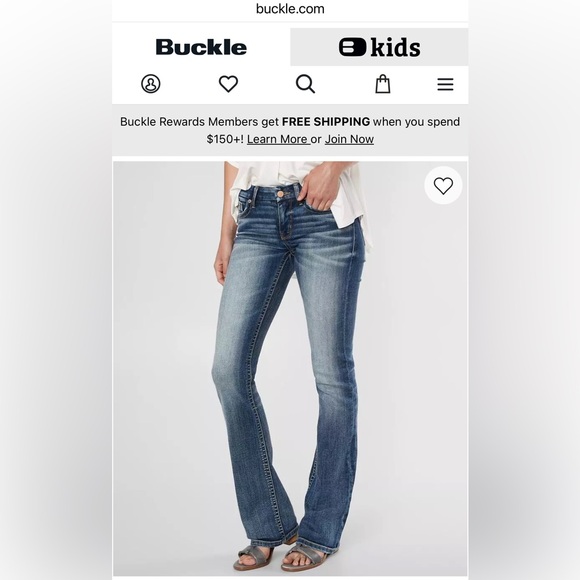 Buckle Black midrise bootcut style #53 | 25x32 - Picture 3 of 12